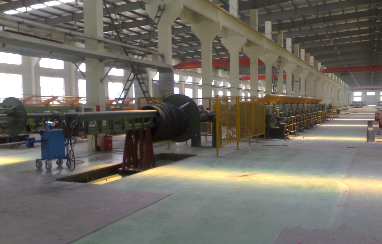 Dry wire drawing machine used to represent quality certification news